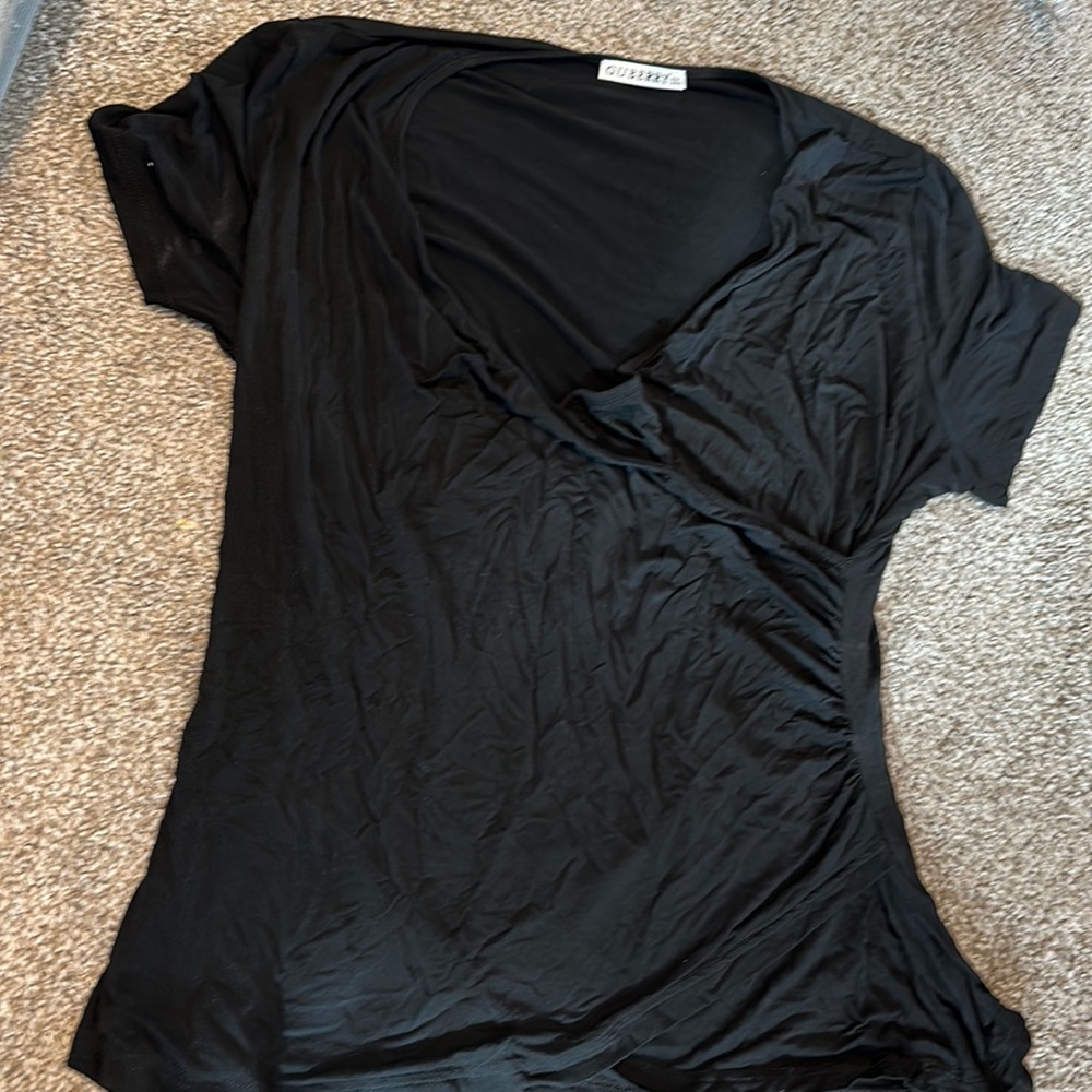 Neck wrap shirt